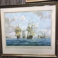 Lot 369 - THE MARY ROSE SIGNED PRINT