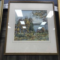 Lot 380 - * W A ABELL, VIEW FROM SKEOCH WOODS...