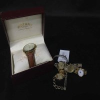 Lot 461 - GENTLEMANS ROTARY WRIST WATCH along with four...