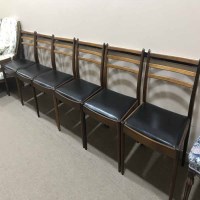 Lot 477 - SIX RETRO G-PLAN DINING CHAIRS