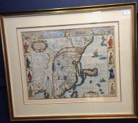 Lot 324 - 19TH CENTURY HAND COLOURED MAP OF CHINA 'The...
