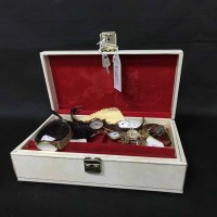 Lot 521 - GROUP OF VARIOUS JEWELLERY AND WATCHES...