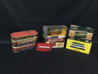 Lot 60 - LOT OF MODEL TRAMS AND BUSES including Corgi,...