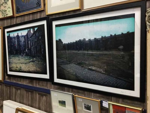 Lot 71 - TWO GLASGOW SCENES SIGNED PRINTS