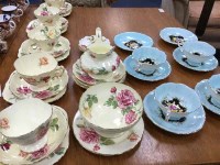 Lot 77 - PARAGON PART TEA SERVICE along with Hammersley...