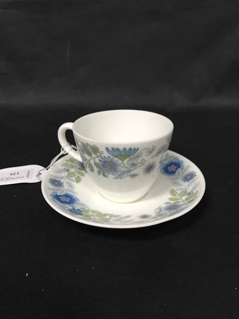 Lot 126 - WEDGWOOD TWELVE PIECE TEA SERVICE