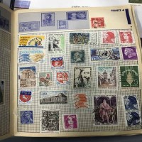 Lot 139 - FOUR FOLDERS OF STAMPS including examples from...