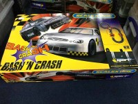 Lot 246 - SCALEXTRIC BASH'N'CRASH along with a mixed...