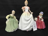 Lot 260 - ROYAL DOULTON FIGURE OF GIFT OF LOVE HN3427;...