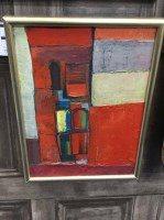 Lot 262 - * MIKE PATTERSON, DOORWAYS oil on canvas,...