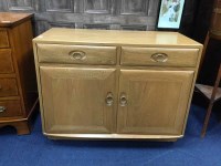 Lot 269 - BLONDE OAK SIDEBOARD