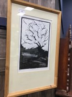 Lot 273 - * GIANNI VERNO, BIANCO woodcut, signed, titled...