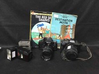 Lot 327 - NIKON F2 FILM CAMERA with Vivitar 200mm lens;...