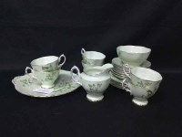 Lot 339 - ROYAL ALBERT SNOWDROP PATTERN TEA SERVICE