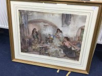 Lot 346 - THREE RUSSELL FLINT PRINTS