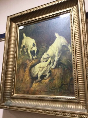 Lot 350 - 20TH CENTURY OIL PAINTING ON CANVAS OF...