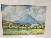 Lot 431 - * GEORGE FARRELL, ERRIGAL, DONEGAL watercolour...