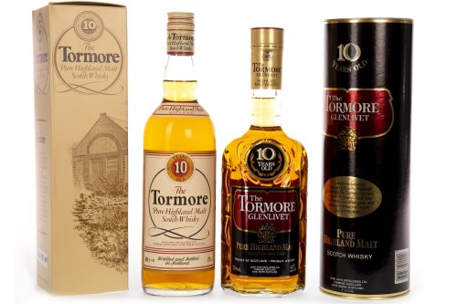Lot 1033 - TORMORE 10 YEARS OLD (TALL BOTTLE) Active....