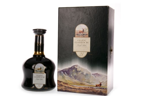 Lot 1037 - GLEN GARIOCH 21 YEARS OLD DECANTER Active. Old...