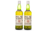 Lot 1108 - ISLAY MIST 8 YEARS OLD (2) Blended Scotch...