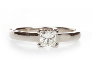 Lot 169 - DIAMOND SOLITAIRE RING with accompanying GIA...