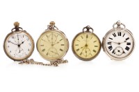 Lot 794 - FOUR VARIOUS POCKET WATCHES including a...