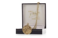 Lot 505 - GOLD SOVEREIGN DATED 1910 in a pendant mount,...