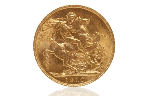 Lot 511 - GOLD SOVEREIGN DATED 1910