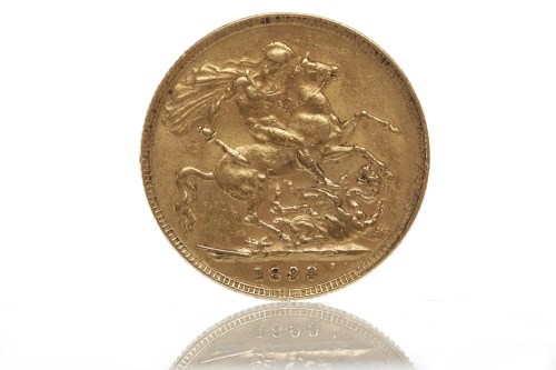 Lot 525 - GOLD SOVEREIGN DATED 1899