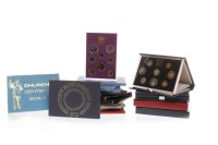 Lot 540 - FOUR THE ROYAL MINT ANNUAL PROOF COINAGE SETS...