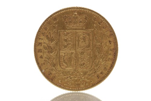 Lot 572 - GOLD SOVEREIGN DATED 1857