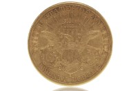 Lot 597 - GOLD USA $20 COIN DATED 1888