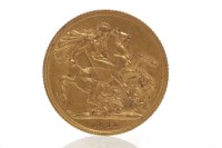 Lot 599 - GOLD SOVEREIGN DATED 1912