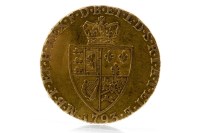 Lot 619 - GOLD SPADE GUINEA DATED 1793