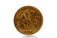 Lot 620 - GOLD HALF SOVEREIGN DATED 1910