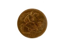 Lot 621 - GOLD HALF SOVEREIGN DATED 1913