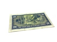 Lot 635 - THE UNION BANK OF SCOTLAND LIMITED £20 TWENTY...