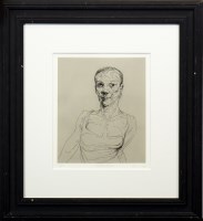 Lot 83 - * PETER HOWSON OBE, ESSEX ROAD etching, titled,...