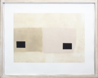 Lot 162 - * JO GRAHAM, ABSTRACT lithograph, signed,...