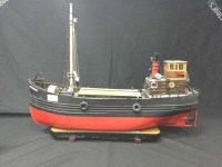 Lot 81 - THREE MODEL SHIPS comprising The North Light,...