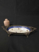 Lot 174 - EARLY 20TH CENTURY CHINESE METAL MOUNTED...