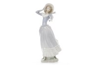 Lot 257 - LLADRO FIGURE OF 'SPRING BREEZE' designed by...