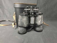Lot 313 - TWO SETS OF BINOCULARS AND TWO CAMERAS