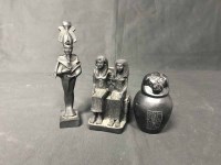 Lot 320 - COLLECTION OF PLASTIC CARVINGS of Egyptian and...