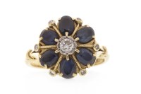Lot 508 - EARLY TO MID TWENTIETH CENTURY BLUE GEM AND...