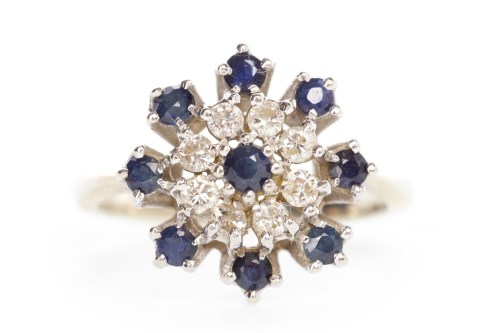 Lot 603 - MID TO LATE TWENTIETH CENTURY SAPPHIRE AND...