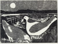 Lot 64 - * CONRAD MCKENNA (SCOTTISH b 1923), BIRDS IN...
