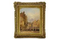 Lot 671 - GRAND PLACE, ARRAS, FRANCE, BY LEWIS JOHN WOOD