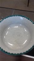 Lot 1218 - SIX VICTORIAN WEMYSS WARE PLATES each with...