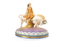 Lot 1222 - ROYAL DOULTON FIGURE GROUP OF 'EUROPA AND THE...
